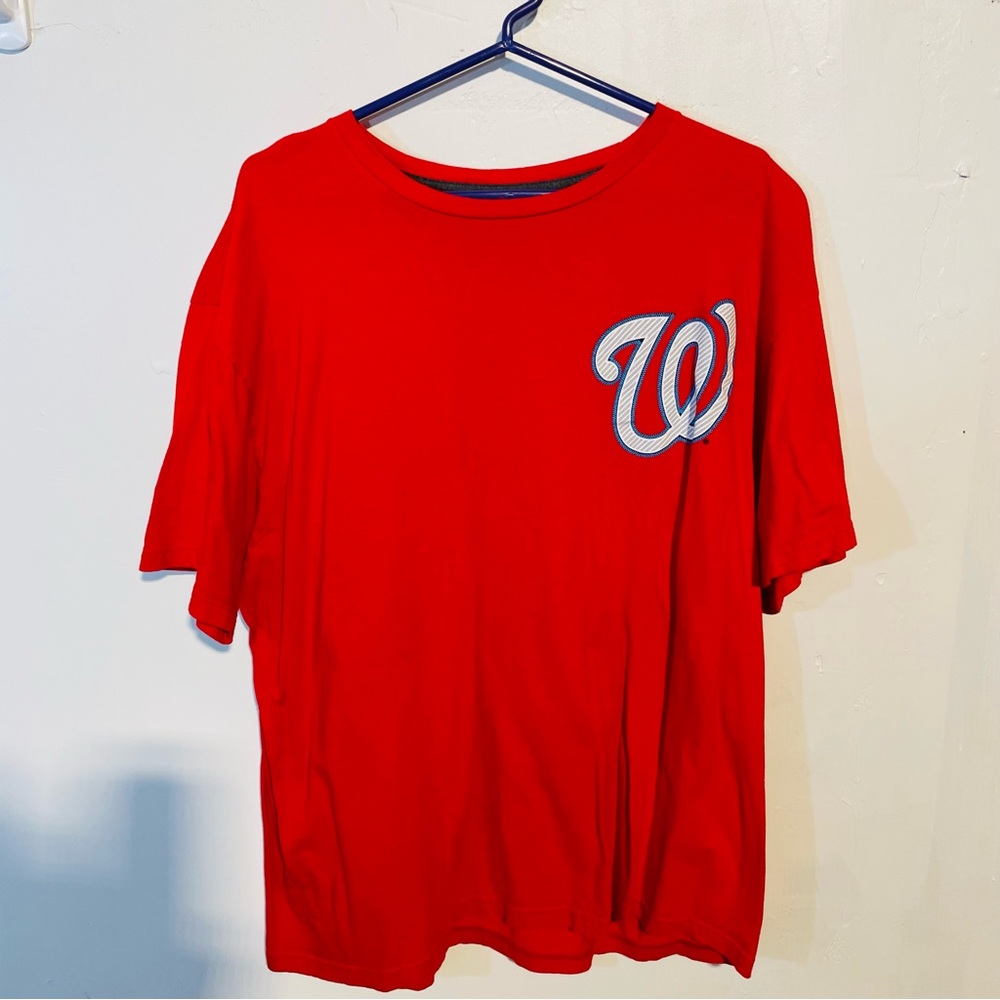 Washington’s Nationals baseball tee shirt 2XL